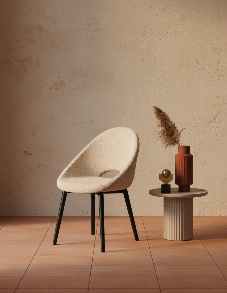 
Sedia di design «Fenna» - Beige