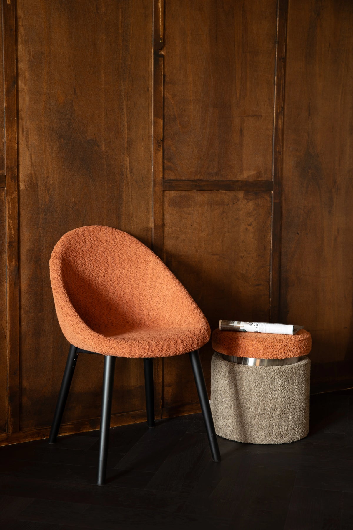 
Sedia di design «Fenna» - Terracotta
