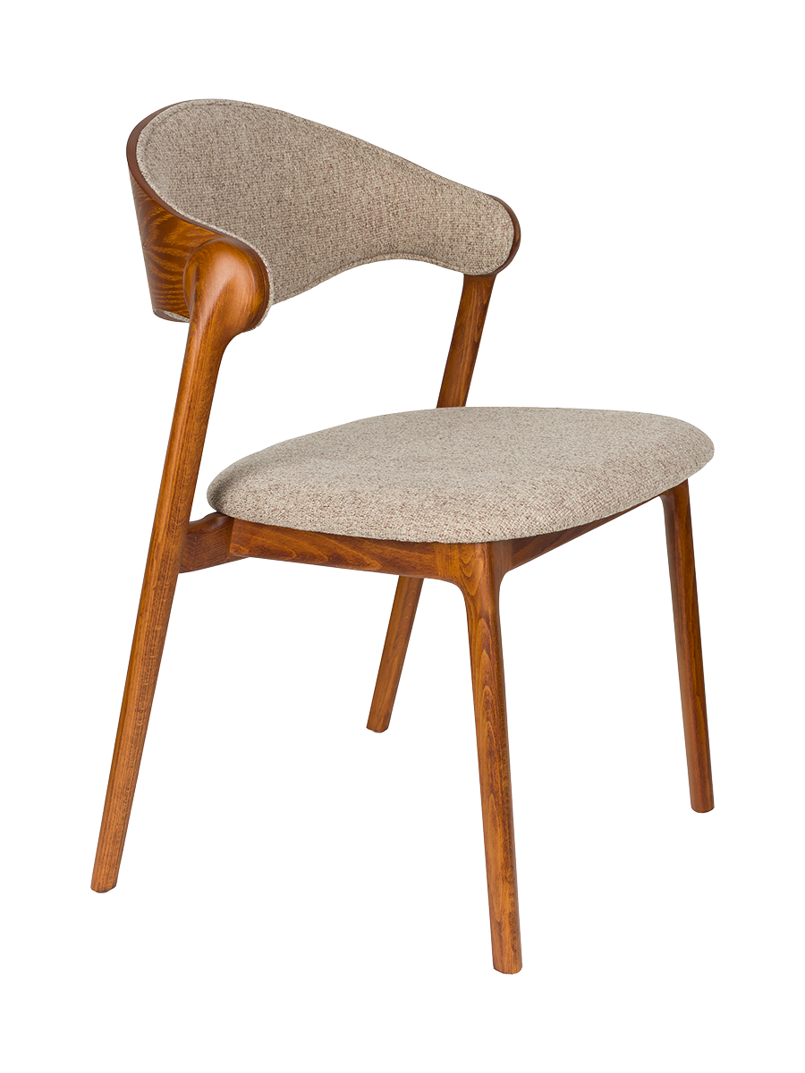
High-Quality Solid Wood Chair "Babington" - Nut tree