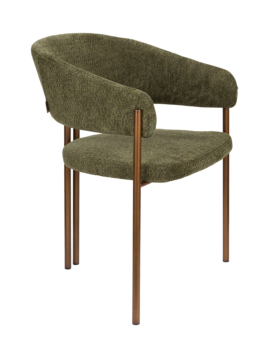 
"Naida" Designer Armchair - Green