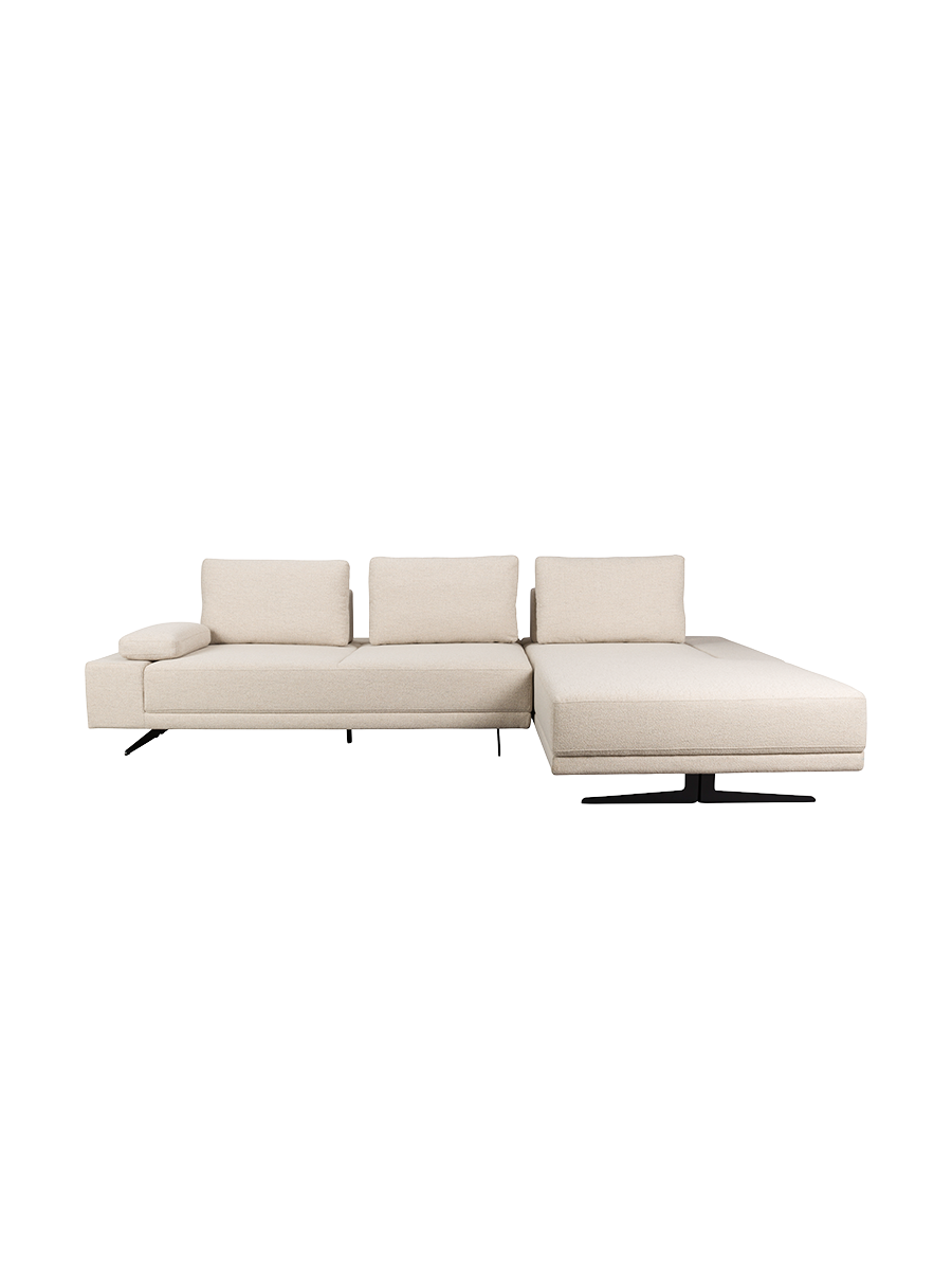
Flexible Design Corner Sofa "Shelly" - Off-White / Right-hand corner section