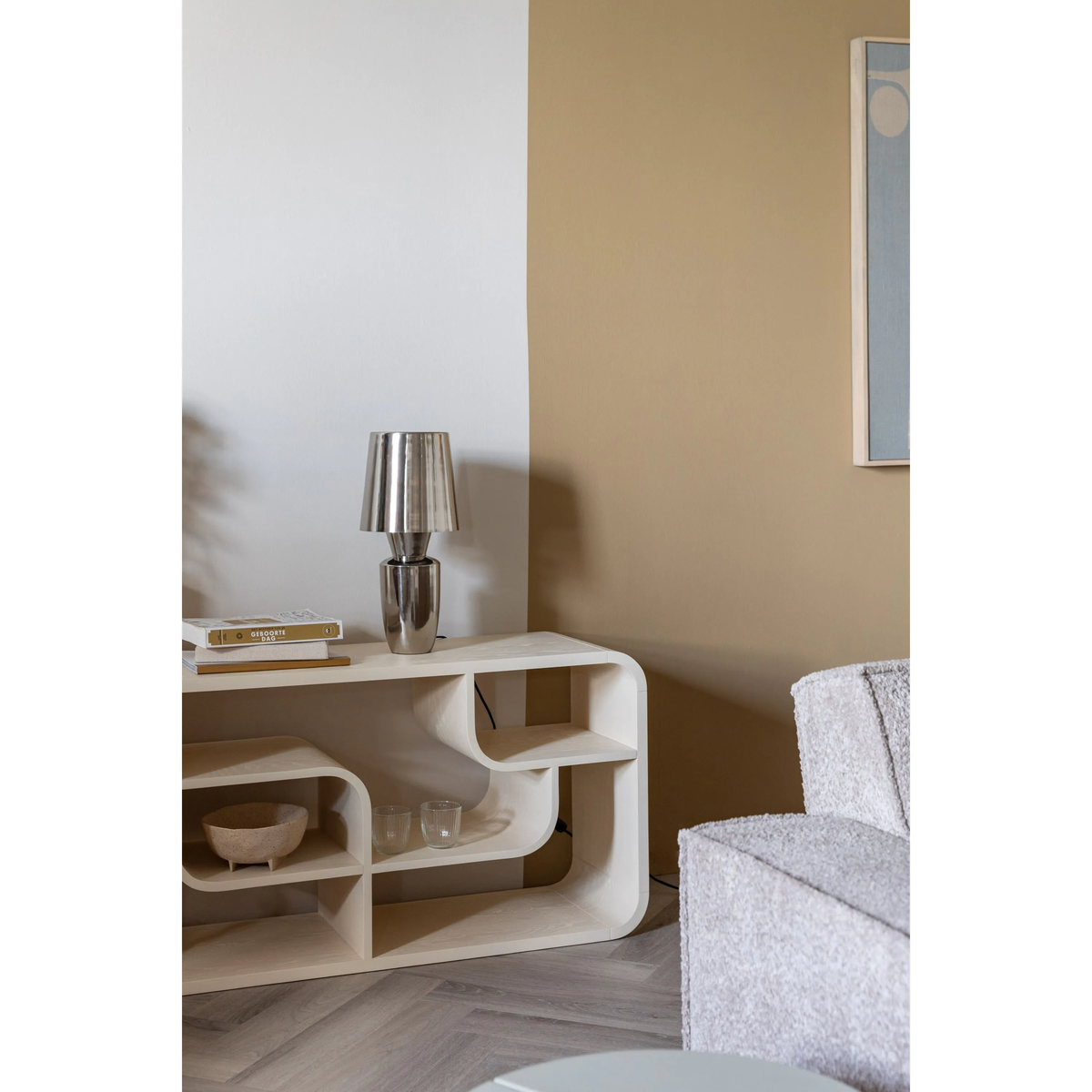 
Design Tischlampe „Classy“ - Shiny Silver