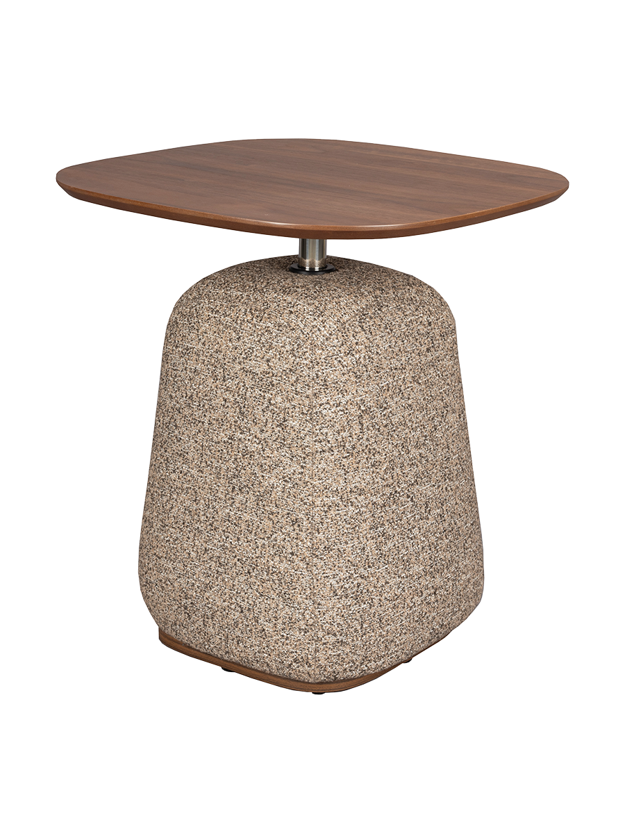 
Designer Side Table "Shelly" - Zimt