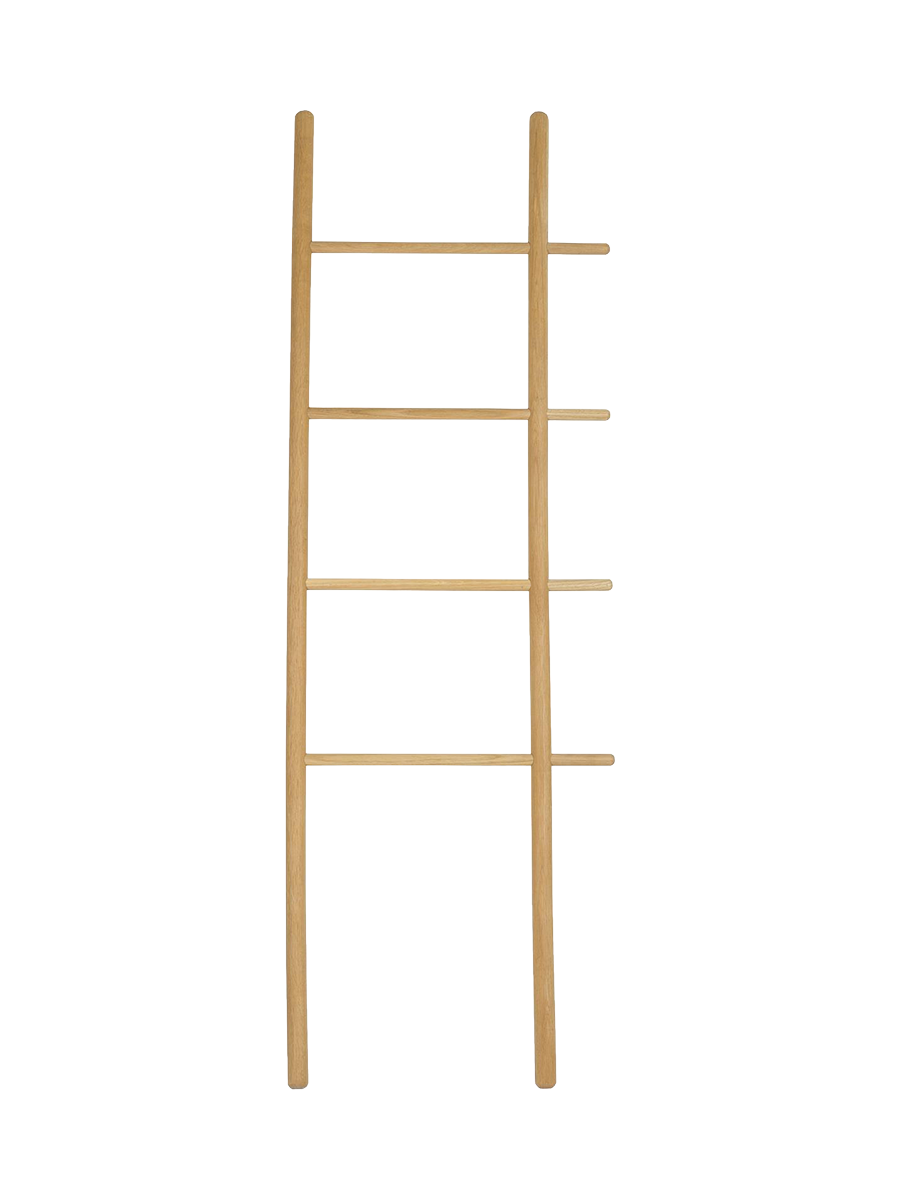 
"Jhon" Oak Design Towel Holder - Natural