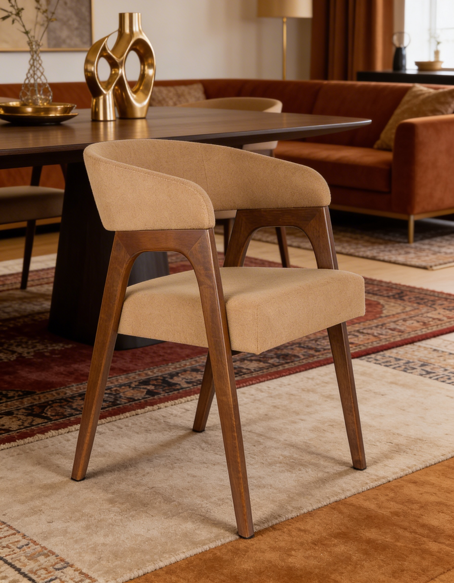 
Designer Armchair "Adamello" - Beige