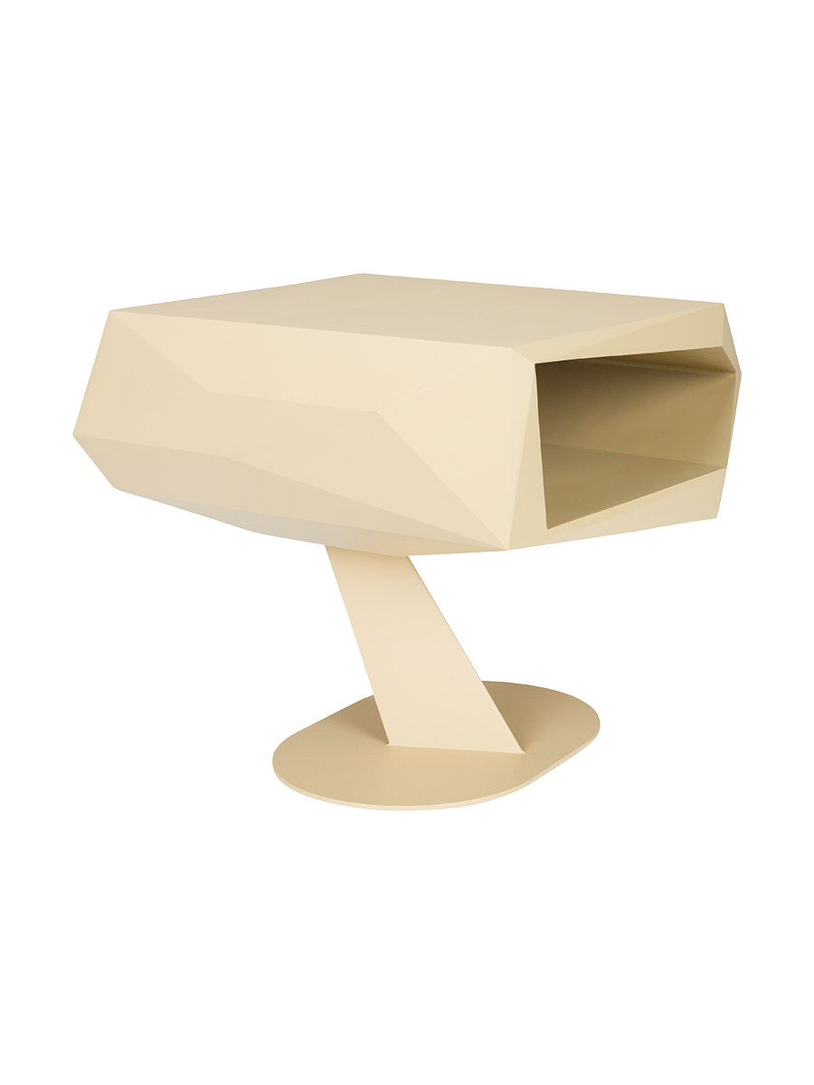 
Design Side Table "North" - Beige