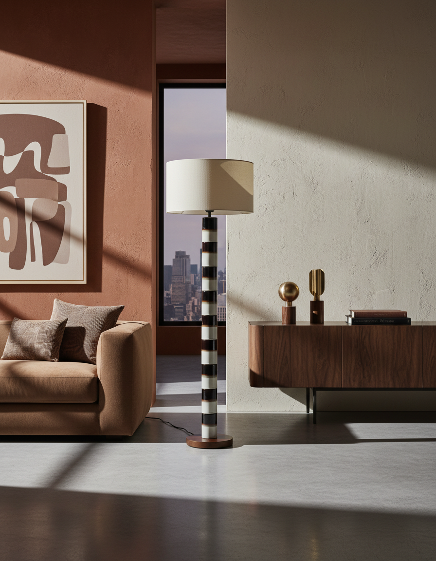 
Lampadaire design « Vertigo »