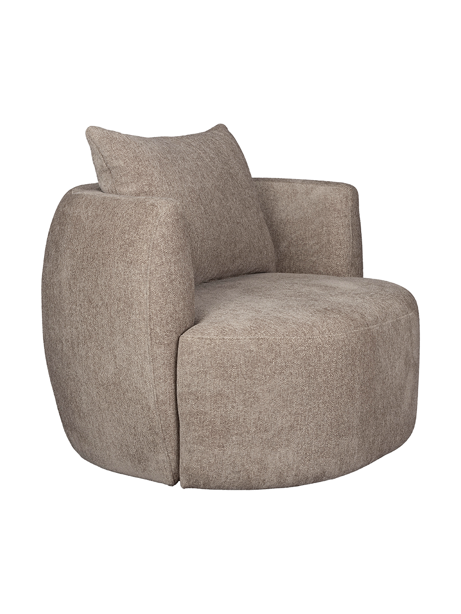 
Fauteuil design « Rocca » - Cappuccino