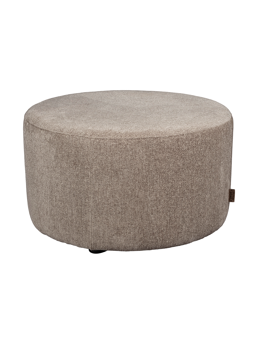 
Pouf di design «Rocca» Ø 70 x 40 cm - Cappuccino