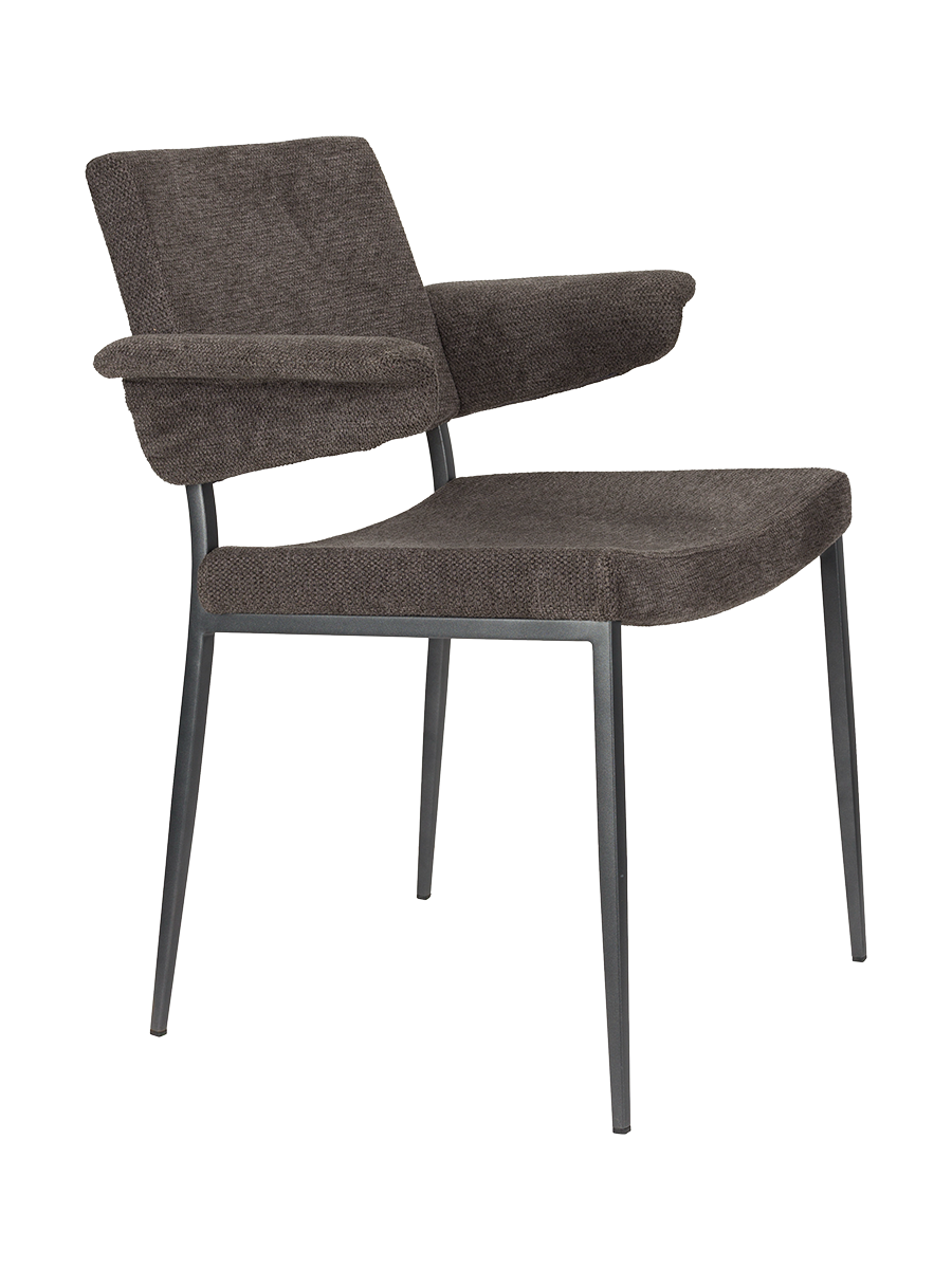 
Poltrona di design con braccioli «Portland» - Grigio
