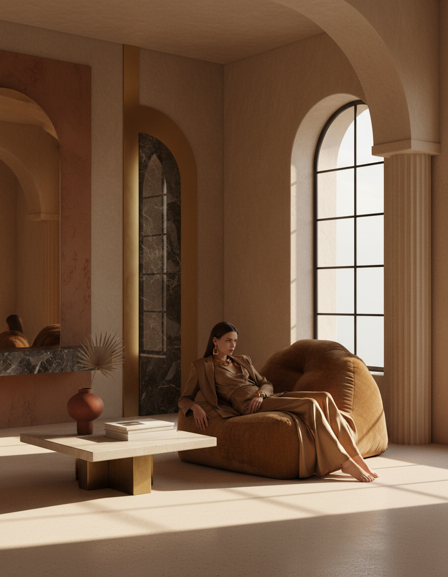 
Poltrona lounge di design «Tombag»