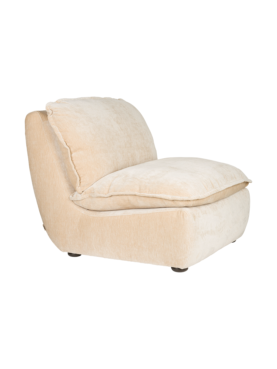 
Poltrona lounge di design «Radley» - Beige Chiaro