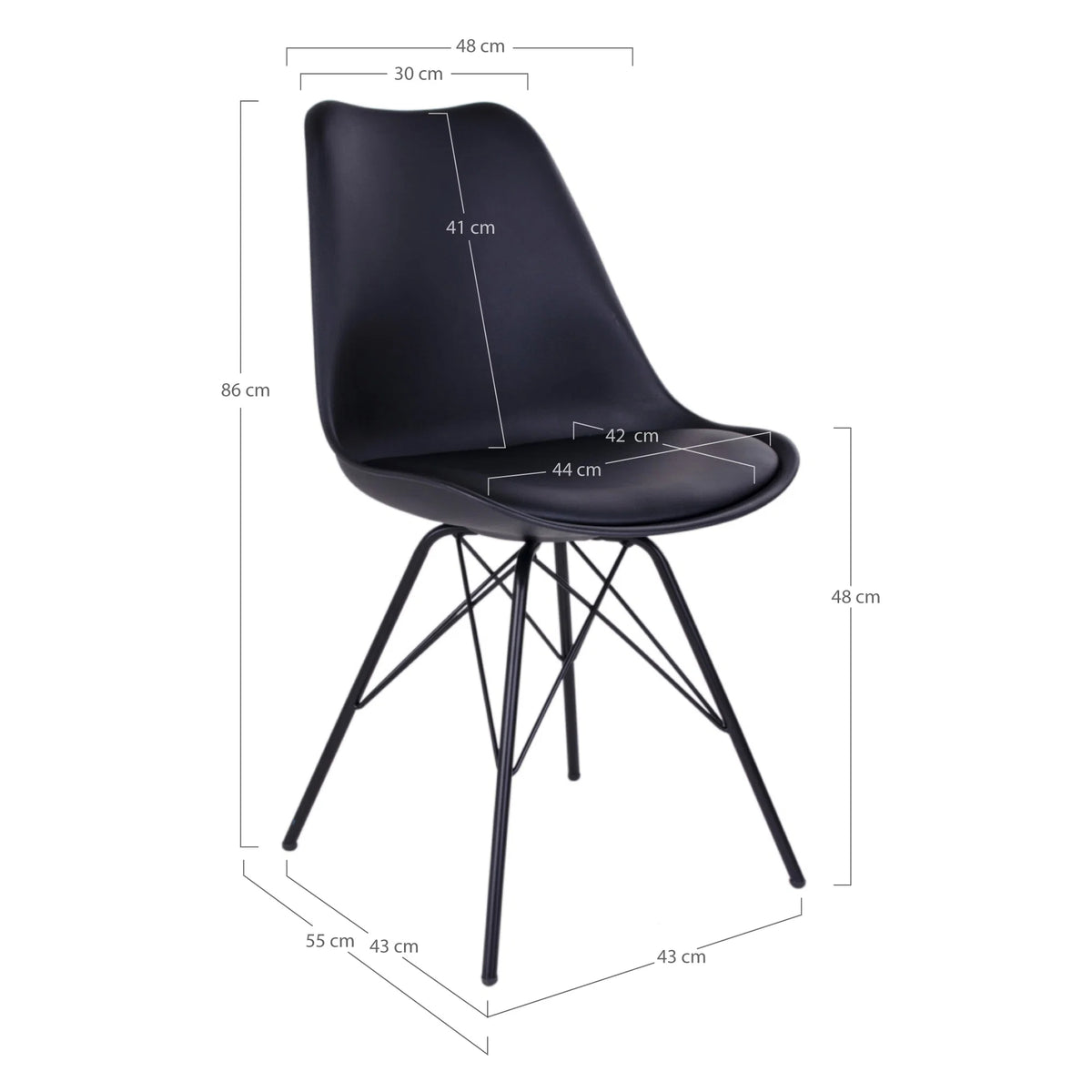 
Poltrona lounge di design «Kent» - Bordeaux