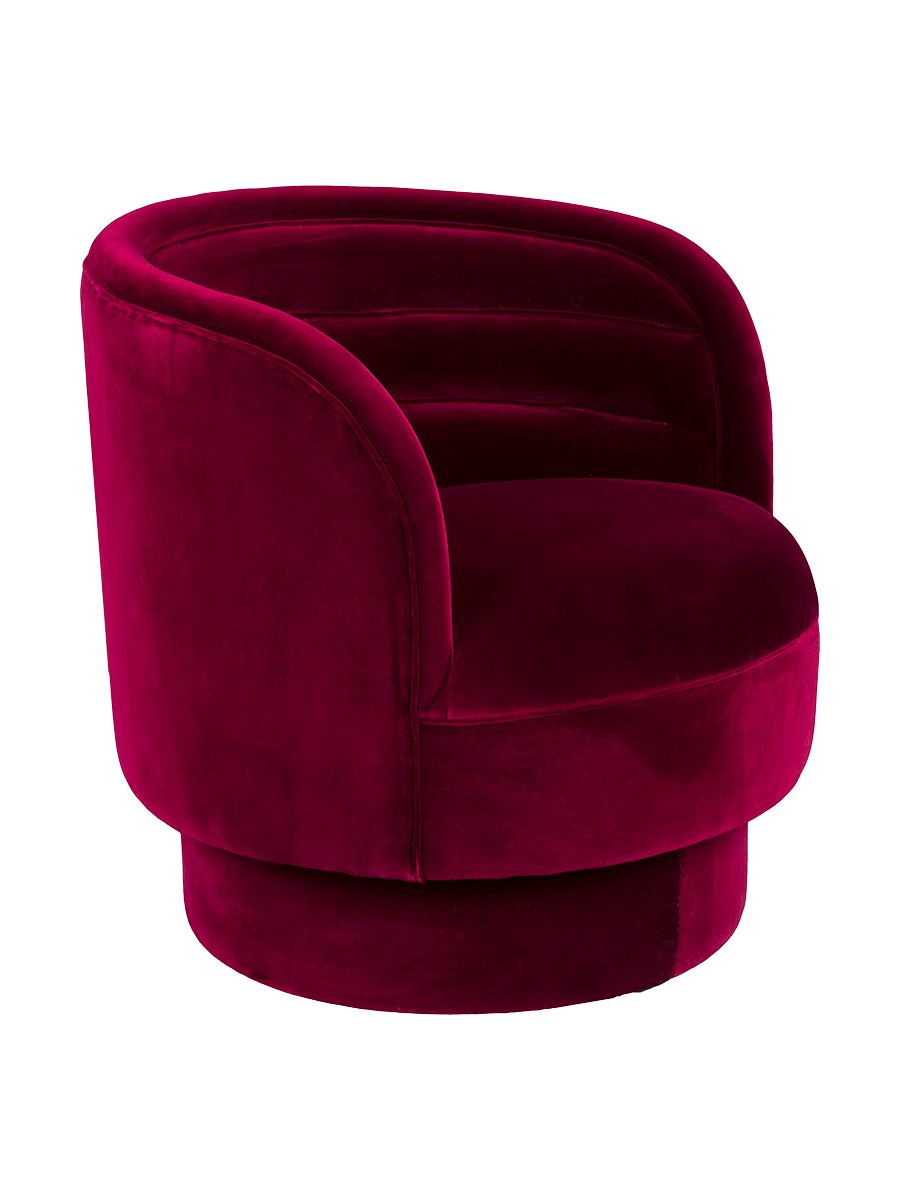 
Fauteuil lounge pivotant design « Dorothy »