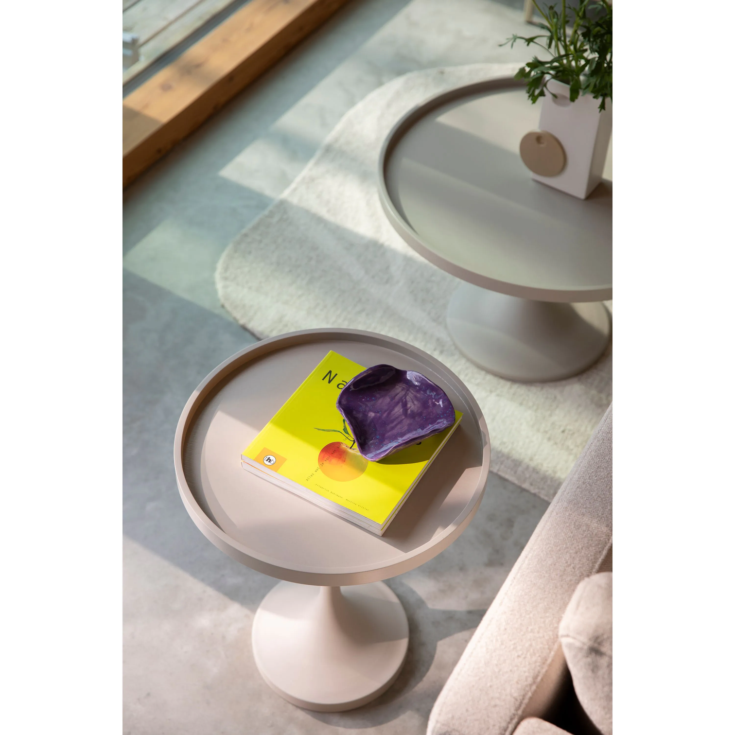 
Design Beistelltisch „Jason“ - Beige