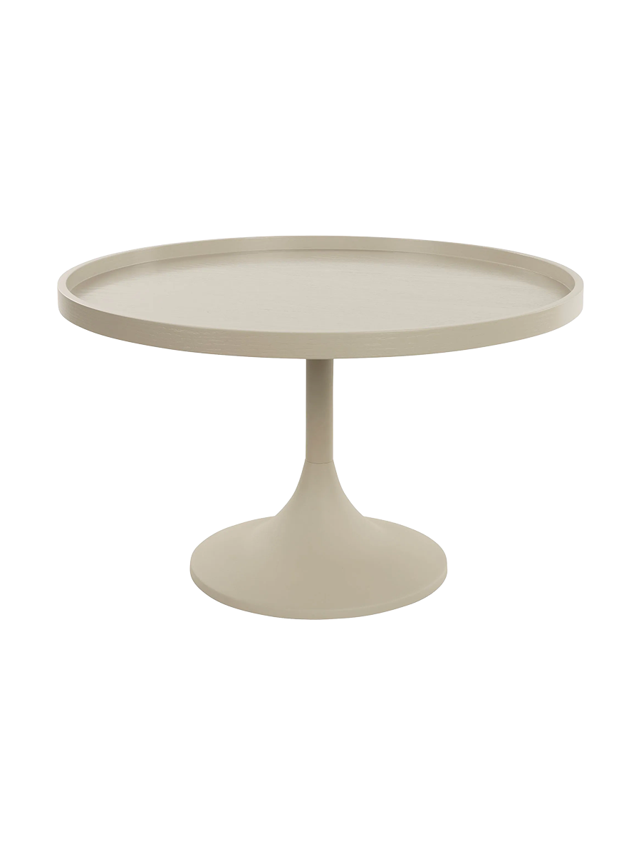 
Design Couchtisch „Jason“ Ø 70 cm - Beige
