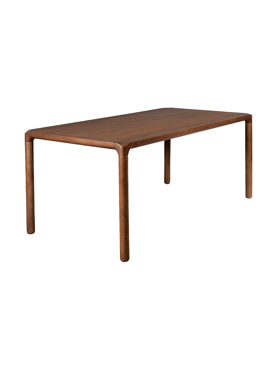 
Design dining table "Storm", various sizes - Nut tree / 180 x 90 cm