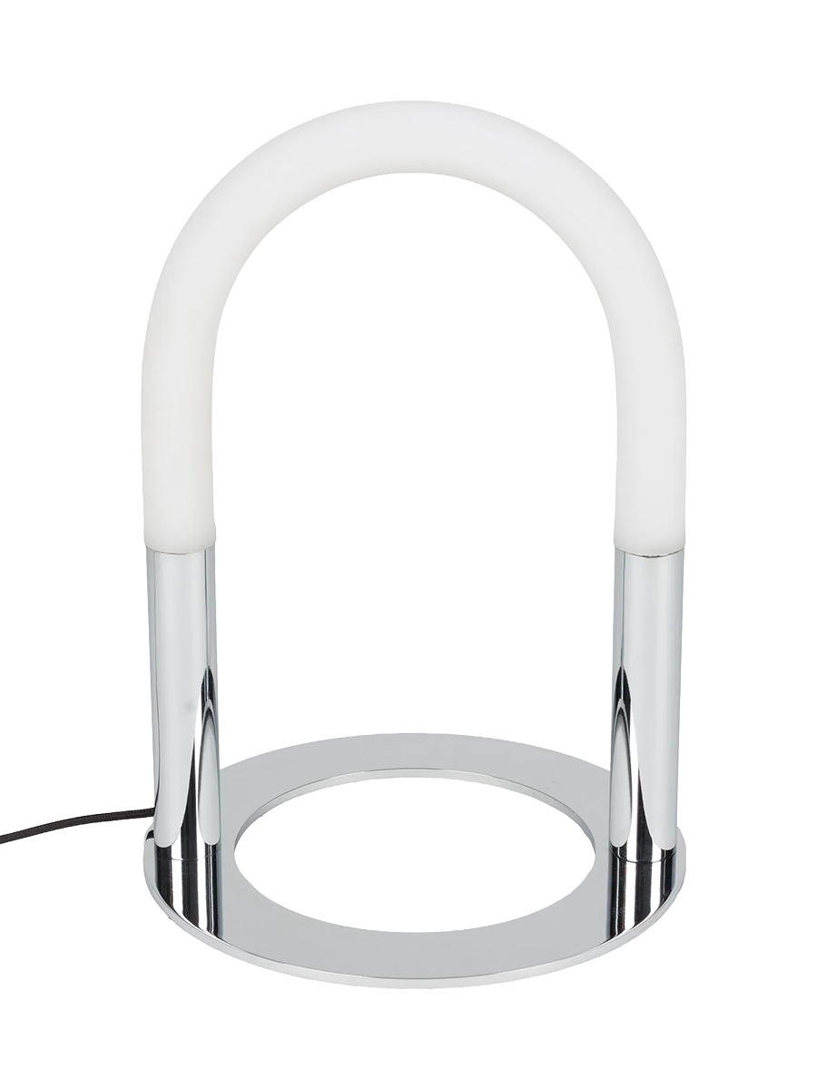
Lampada da tavolo di design «Arch» - Argento