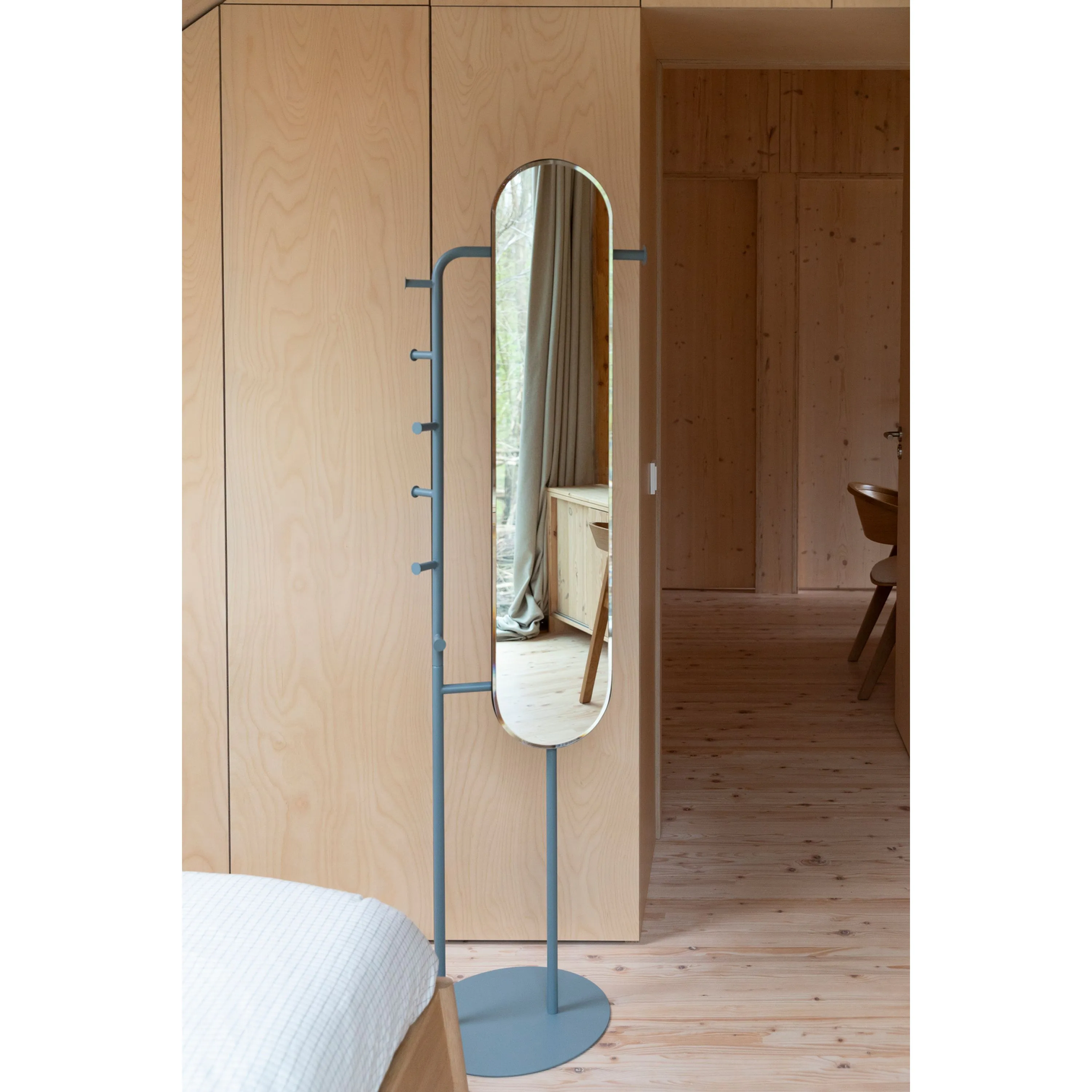 
Miroirs et porte-manteaux design « Vero » - Bleu