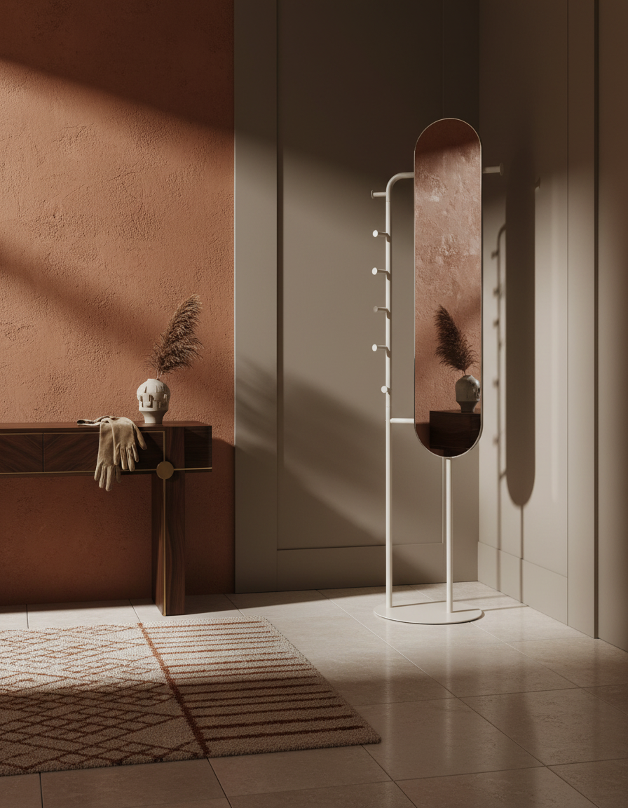 
Miroirs et porte-manteaux design « Vero » - Beige