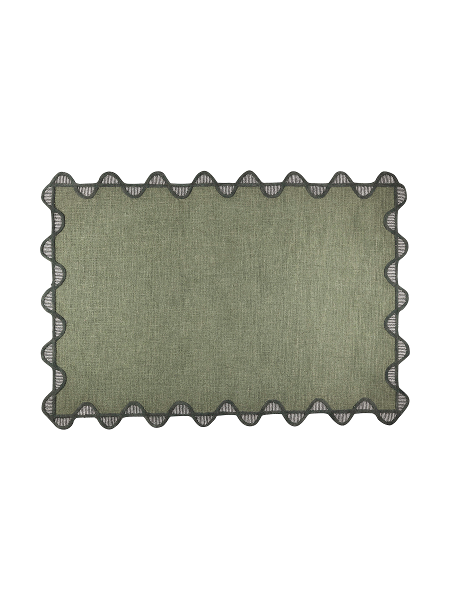 
Design Wool Rug "Sugar Lines" 230 x 160 cm