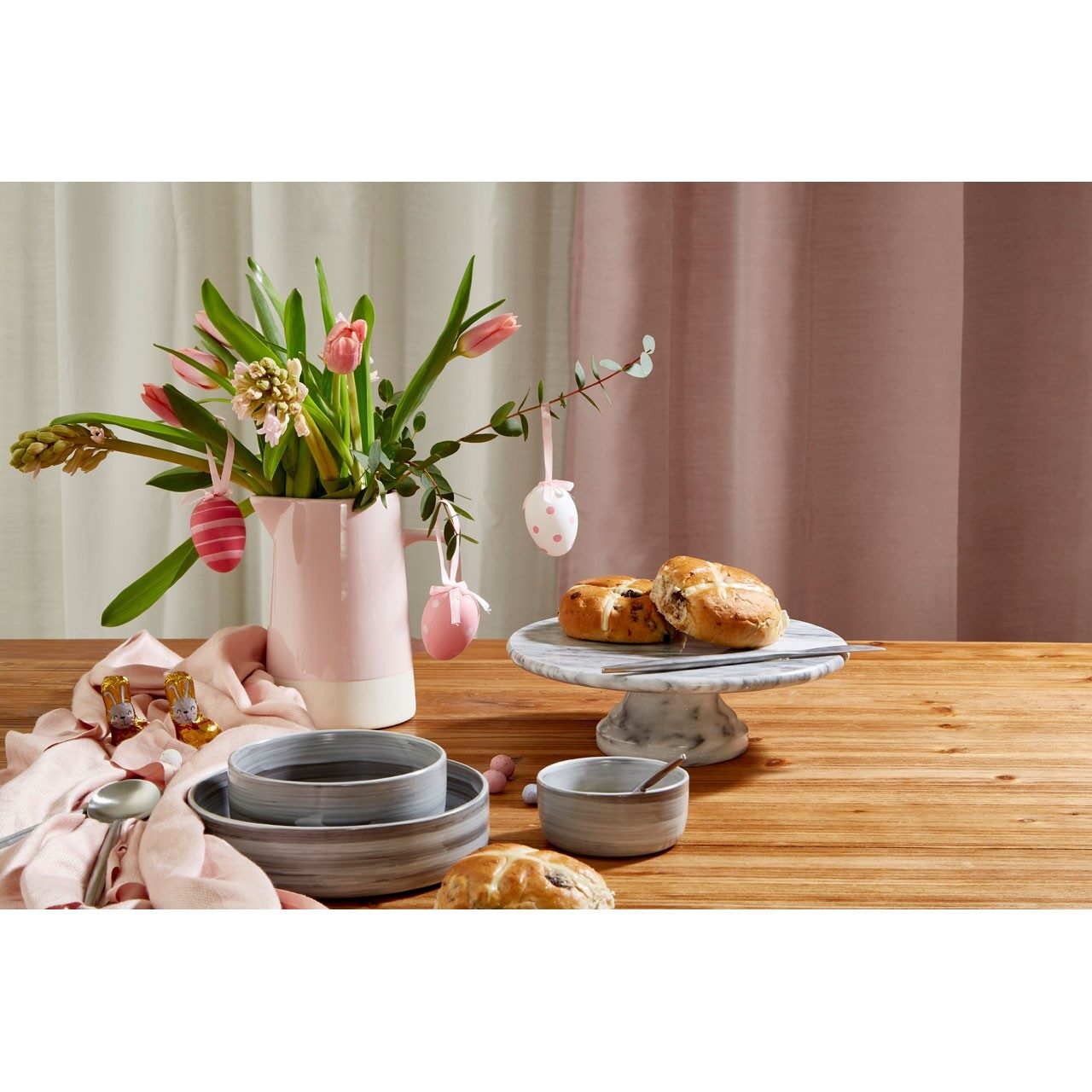 
Elegant Marble Cake Stand "Lamonte" - White