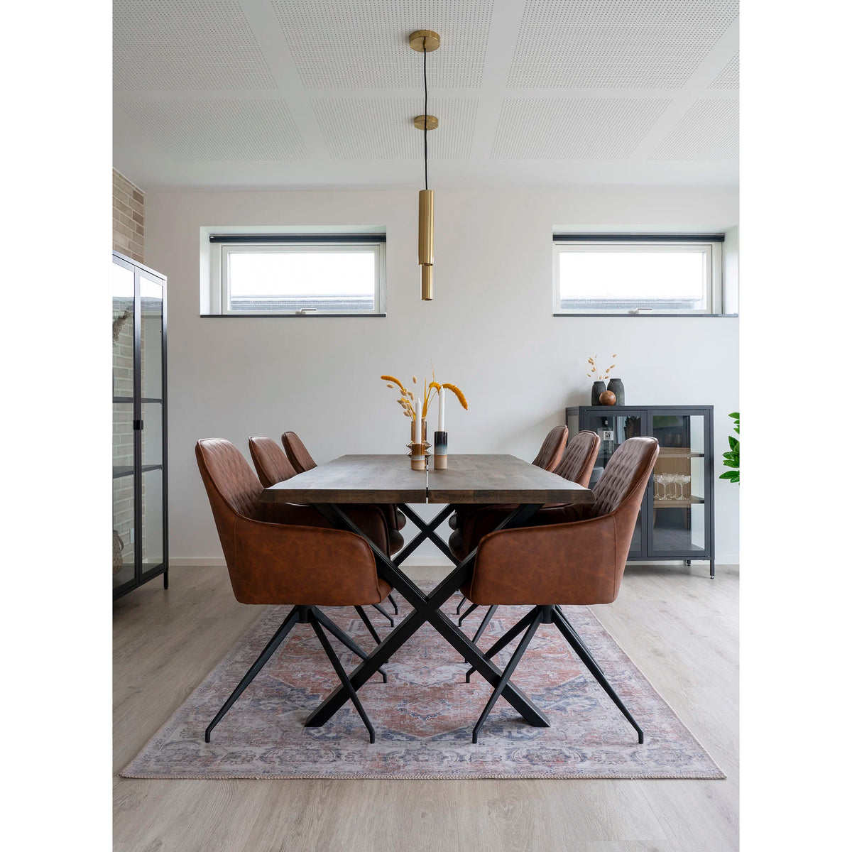 
Ovaler Design Esstisch „Almira“, verschiedene Grössen - Natural / 180 x 90 cm