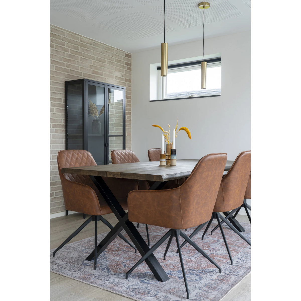 
Ovaler Design Esstisch „Almira“, verschiedene Grössen - Natural / 180 x 90 cm