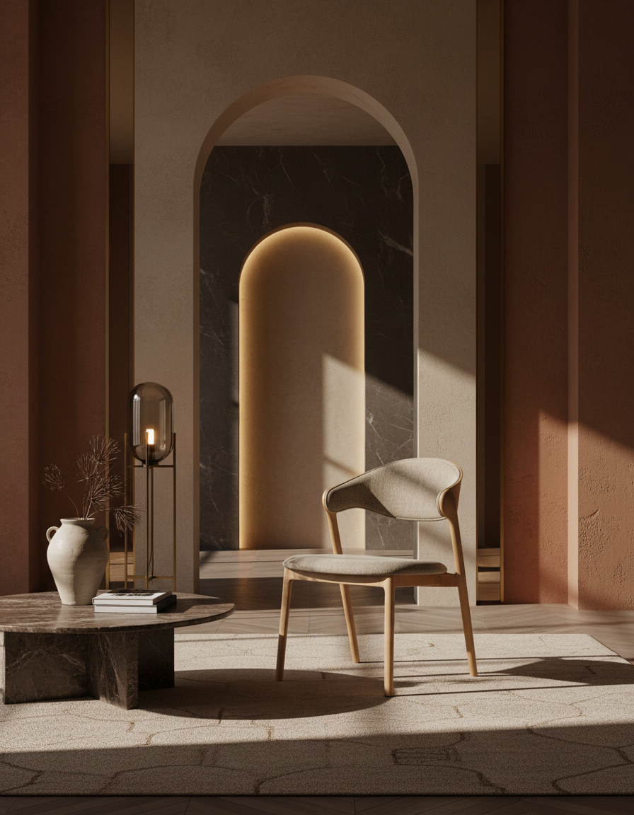 
High-Quality Solid Wood Chair "Babington" - Natural