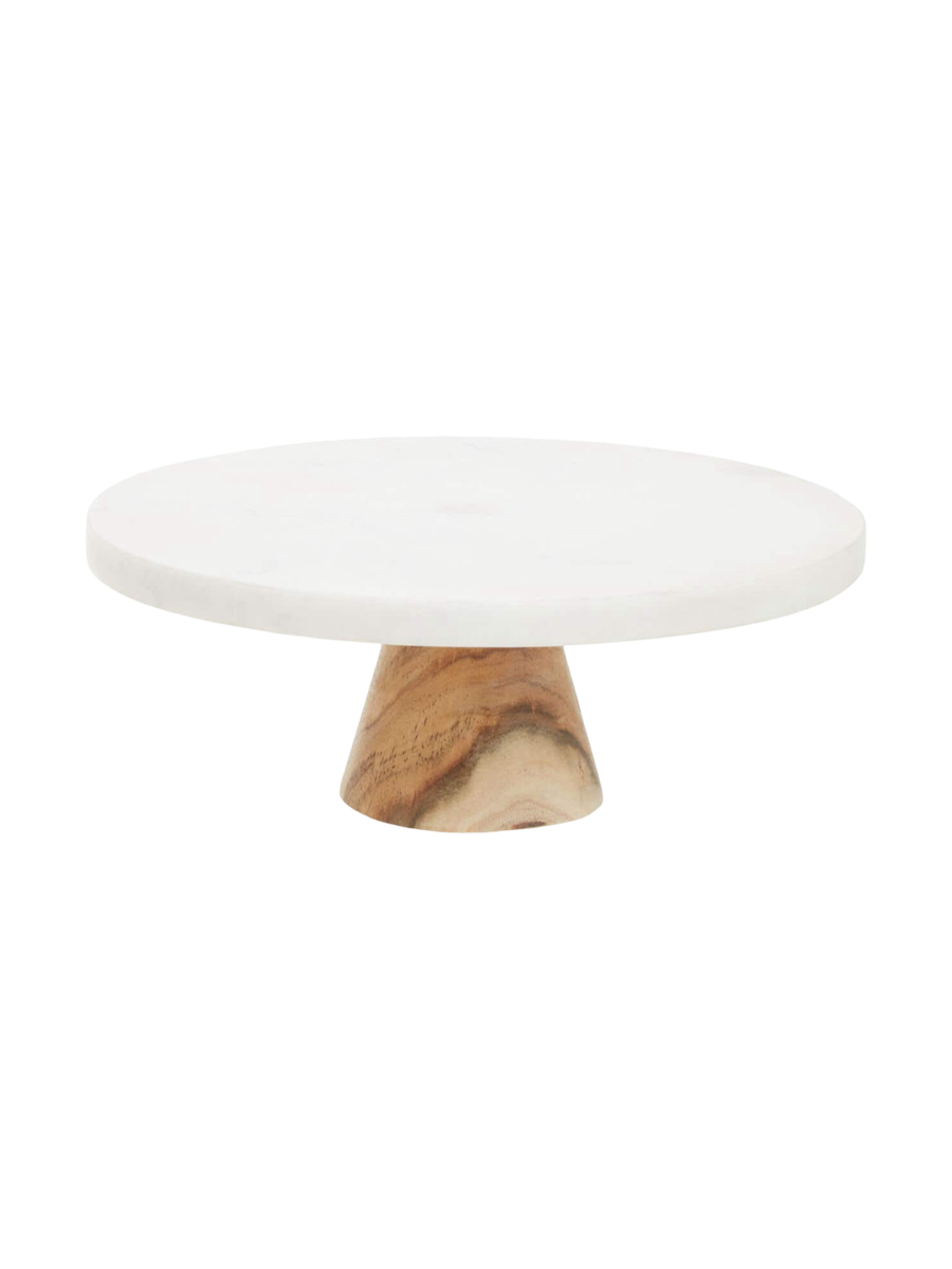 
Elegant "Monzaro" Marble Cake Stand
