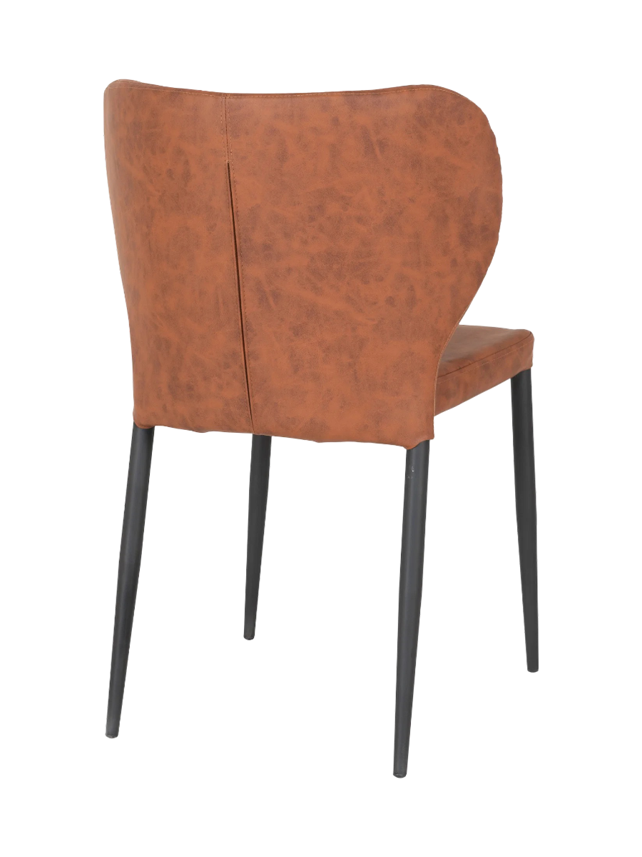 
Sedia da pranzo di alta qualità «Claes» - Struttura: Noce, Imbottitura: Verde