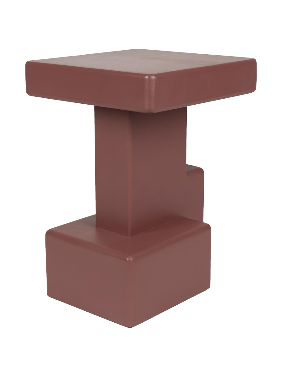 
Design Side Table "Blast" - Marsala