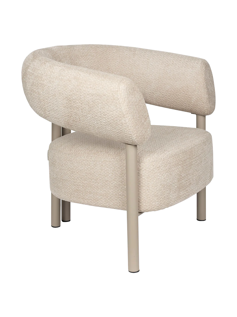 
Poltrona di design di alta qualità „Heels“ - Beige