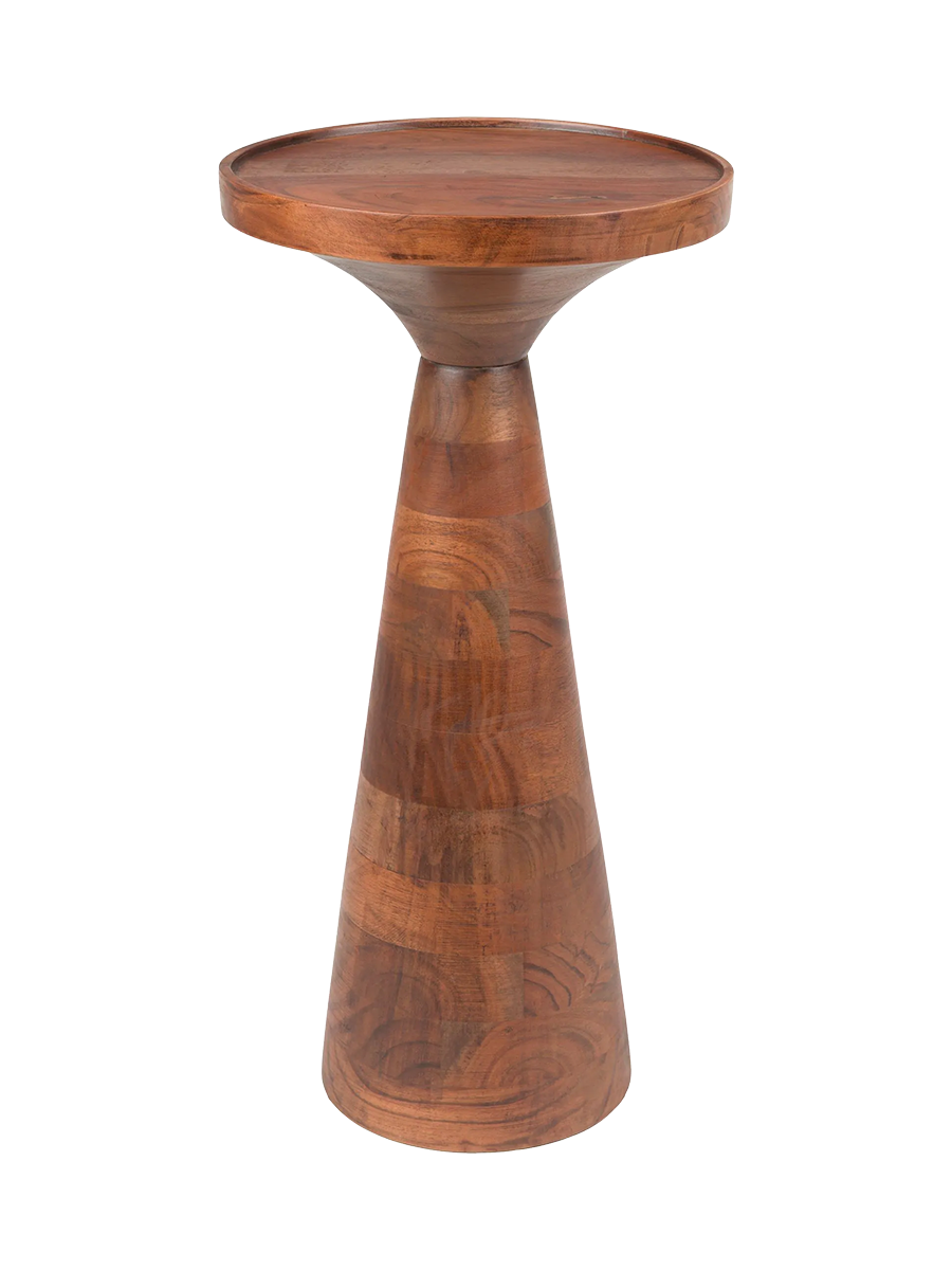 
Design Beistelltisch „Floss“ - Nussbaum