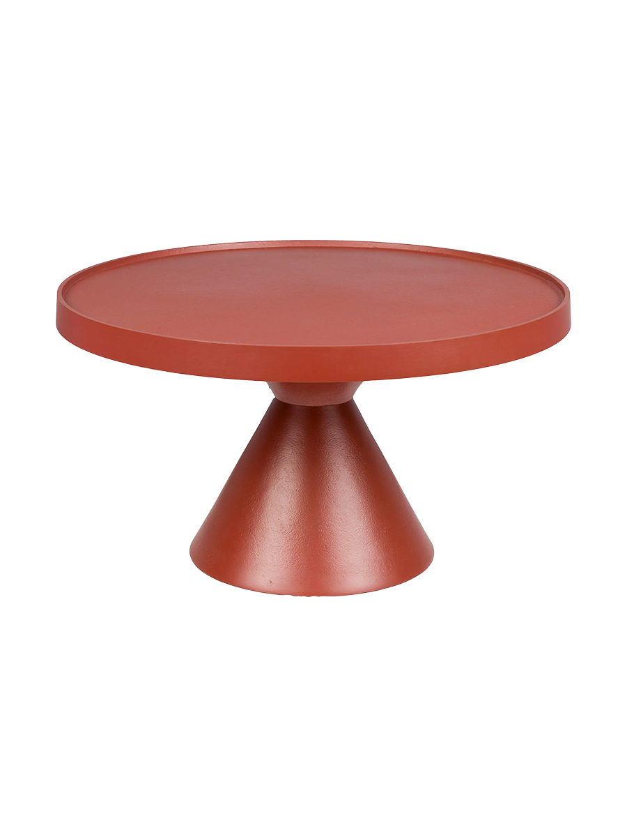 
Design Couch- und Beistelltisch „Floss“ Ø 60 cm - Marsala