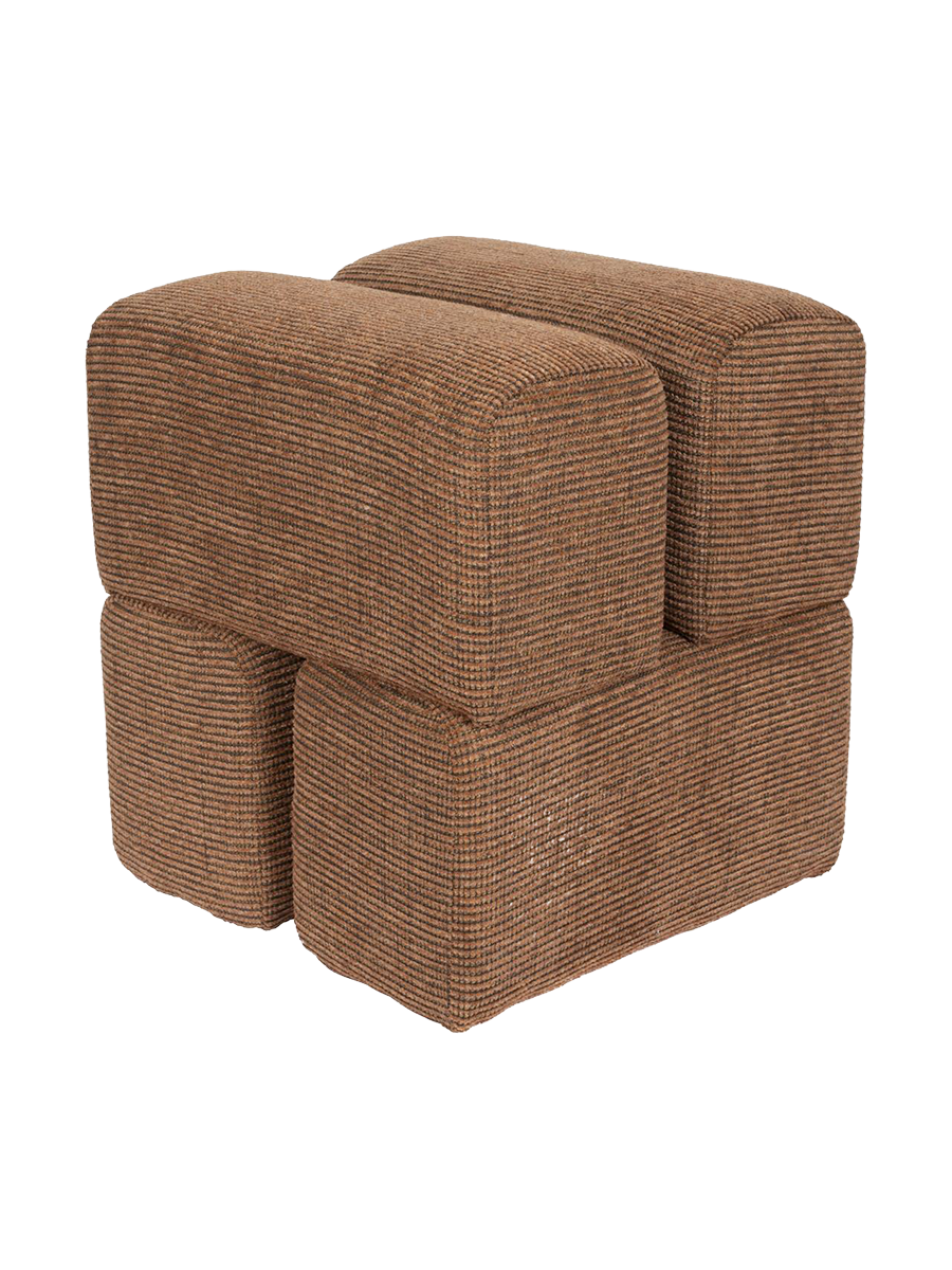 
Tabouret design « Staple » - Terre cuite
