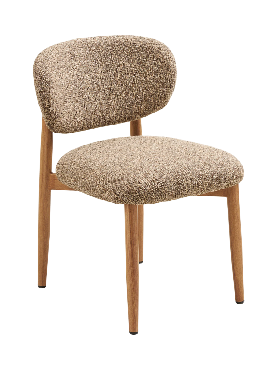 
Sedia da pranzo di design «Isola» - Rovere naturale / Beige