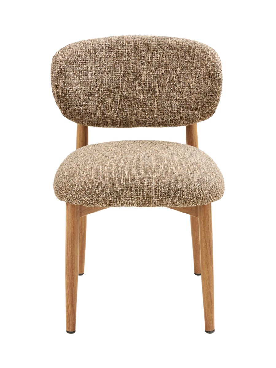 
Sedia da pranzo di design «Isola» - Rovere naturale / Beige