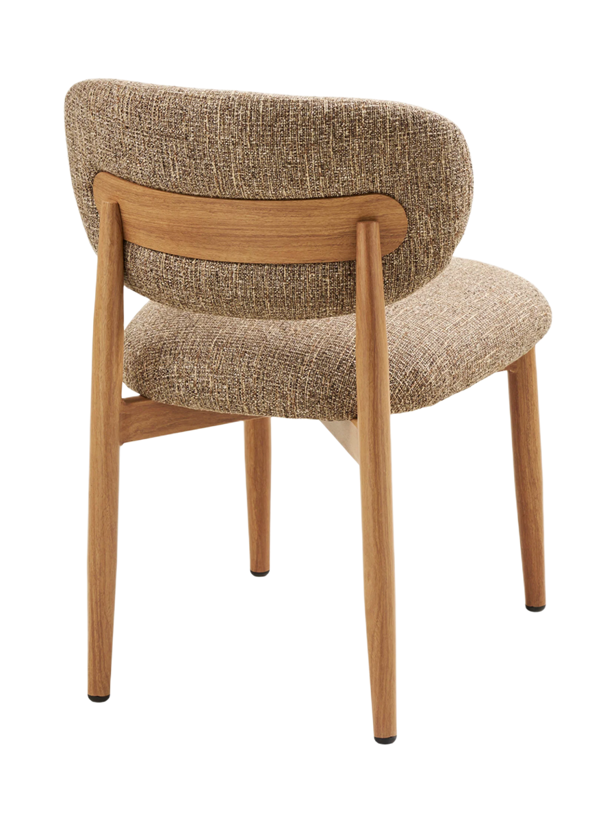 
Sedia da pranzo di design «Isola» - Rovere naturale / Beige
