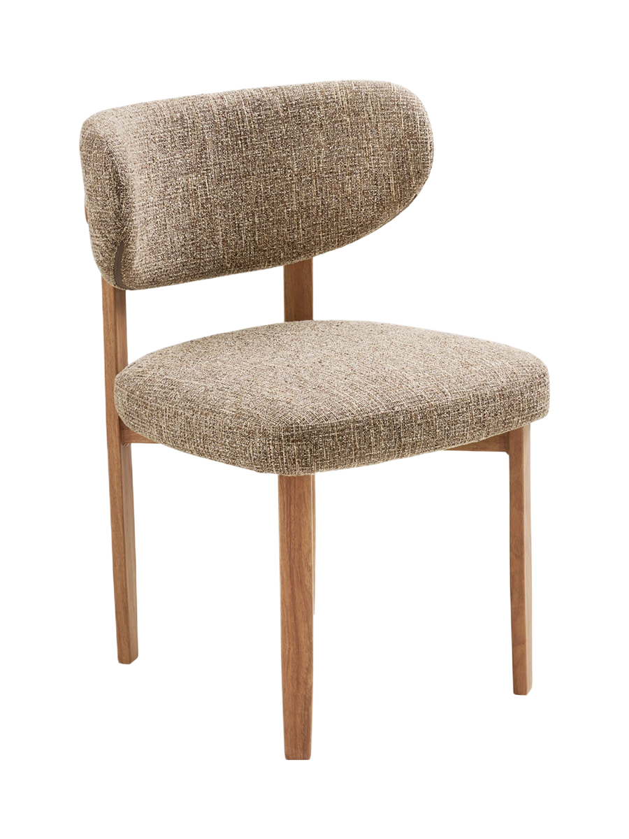 
"Verte" Design Lounge Chair - Terracotta / With footrest