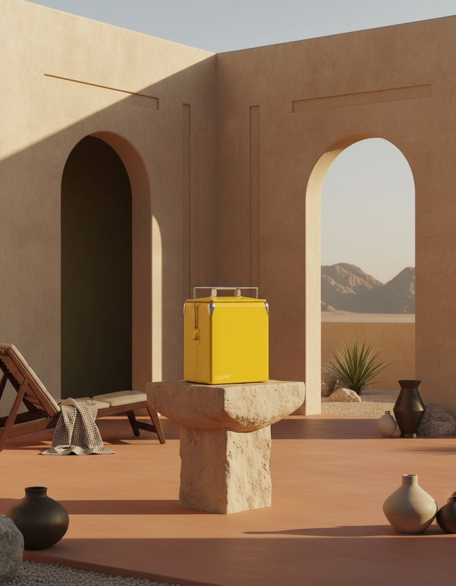 
Rafraîchisseur design « Be Wine » - Jaune