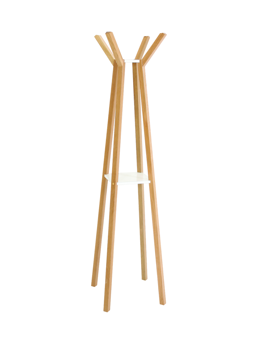 
Porte-manteau "Everest" de haute qualité en chêne massif
