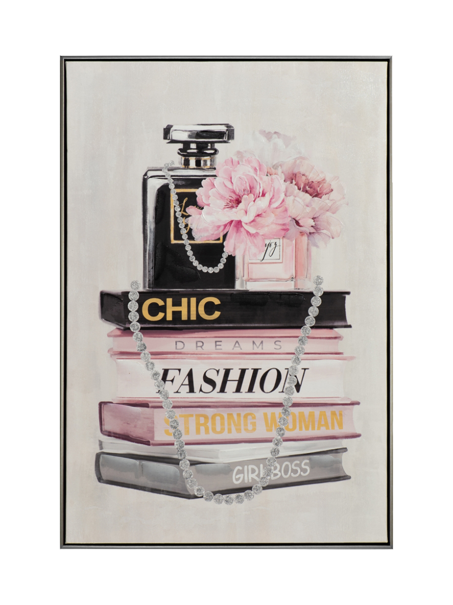
Handgemaltes Bild „Fashionbücher“ 62.5 x 92.5 cm