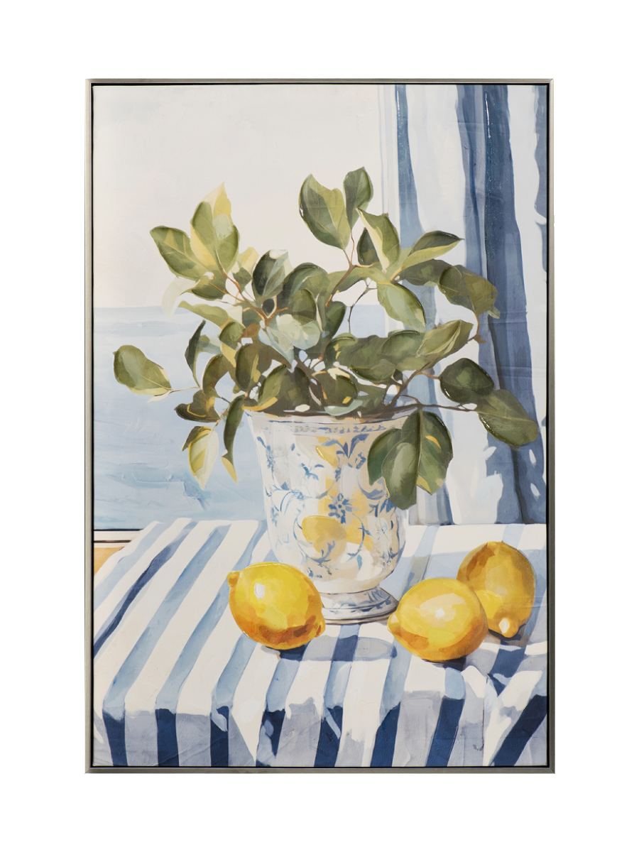 
Handgemaltes Bild „Zitronenküste II“ 60 x 90 cm
