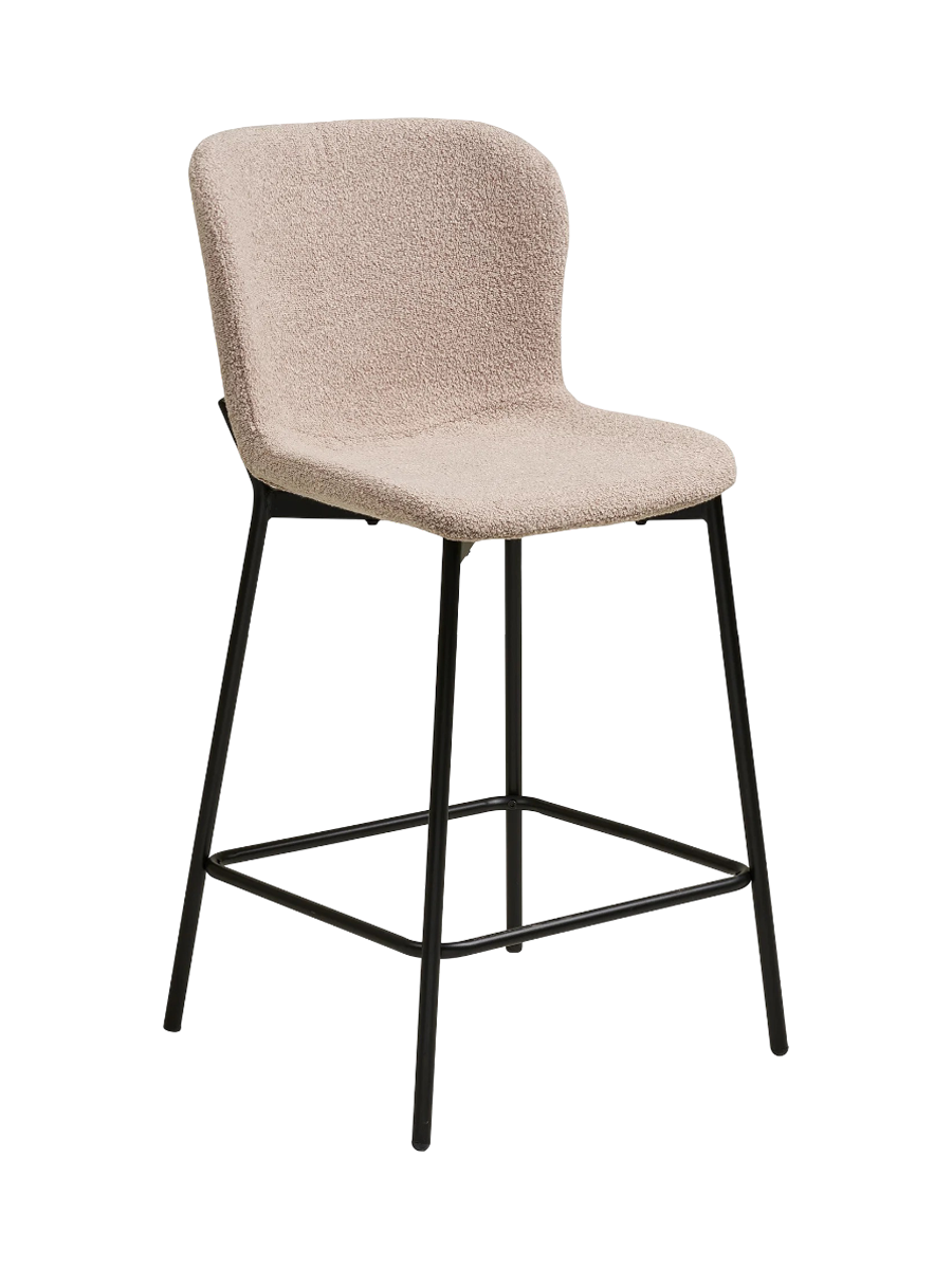 
Chaise de bar design « Macedo » - Beige
