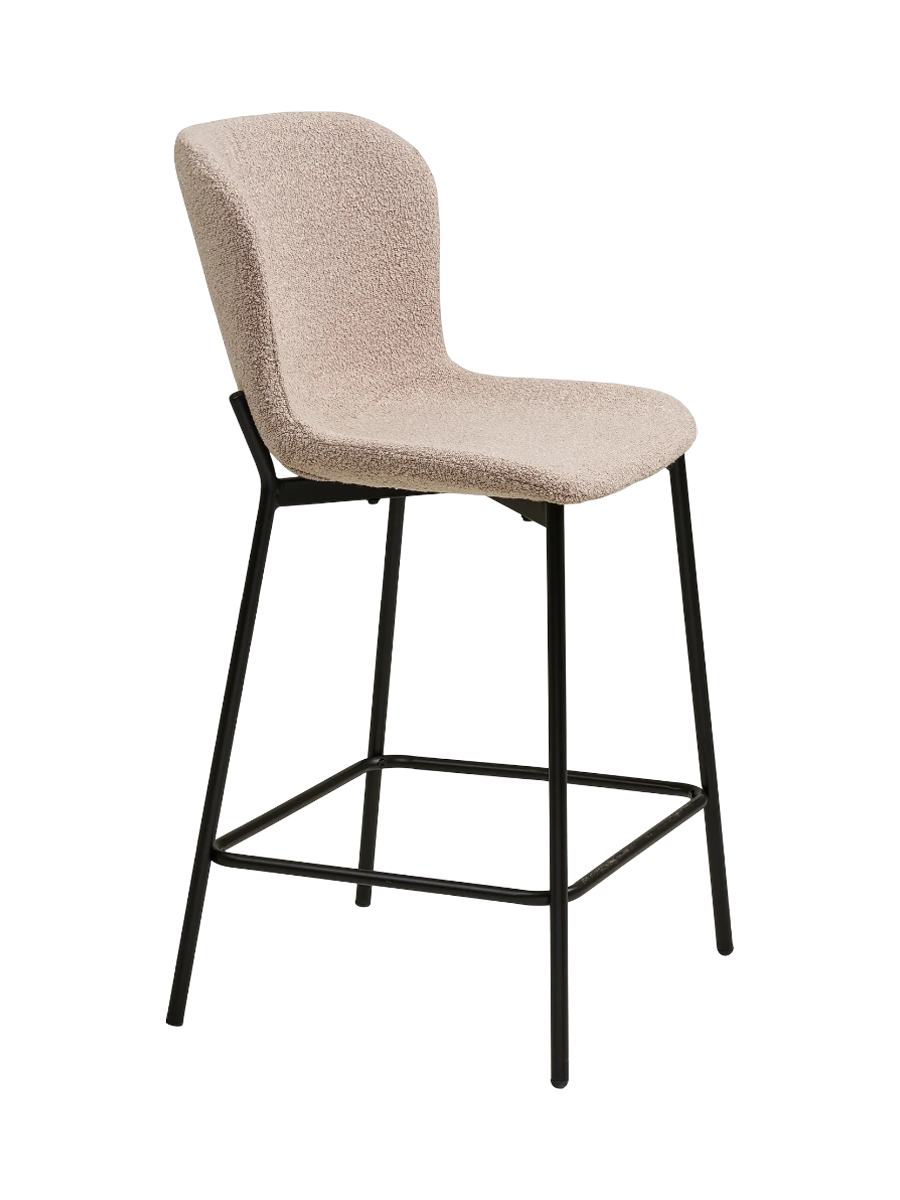 
Chaise de bar design « Macedo » - Beige