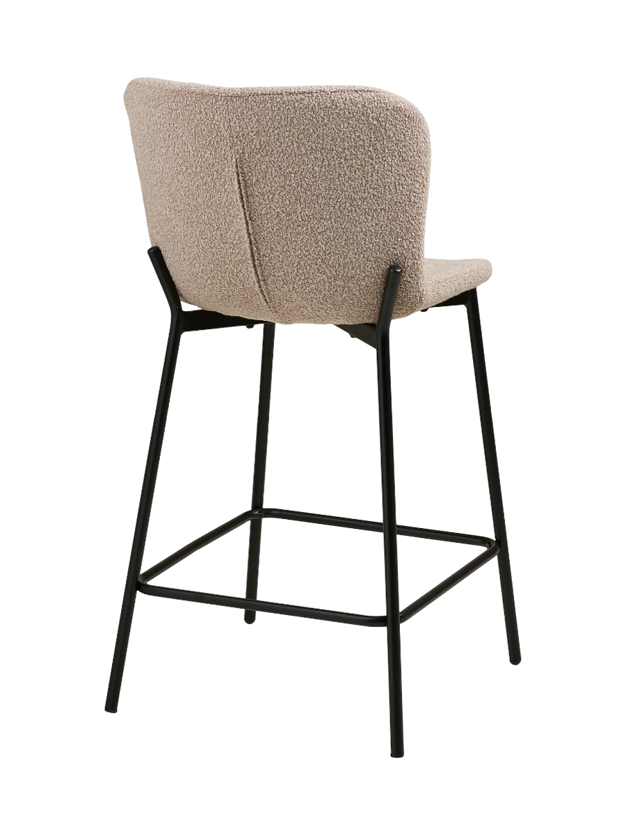
Chaise de bar design « Macedo » - Beige