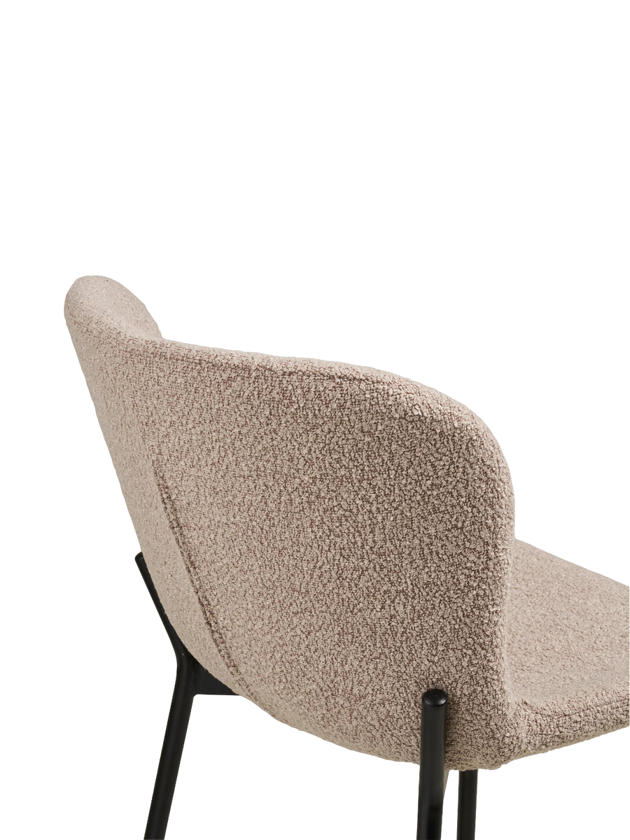 
Chaise de bar design « Macedo » - Beige