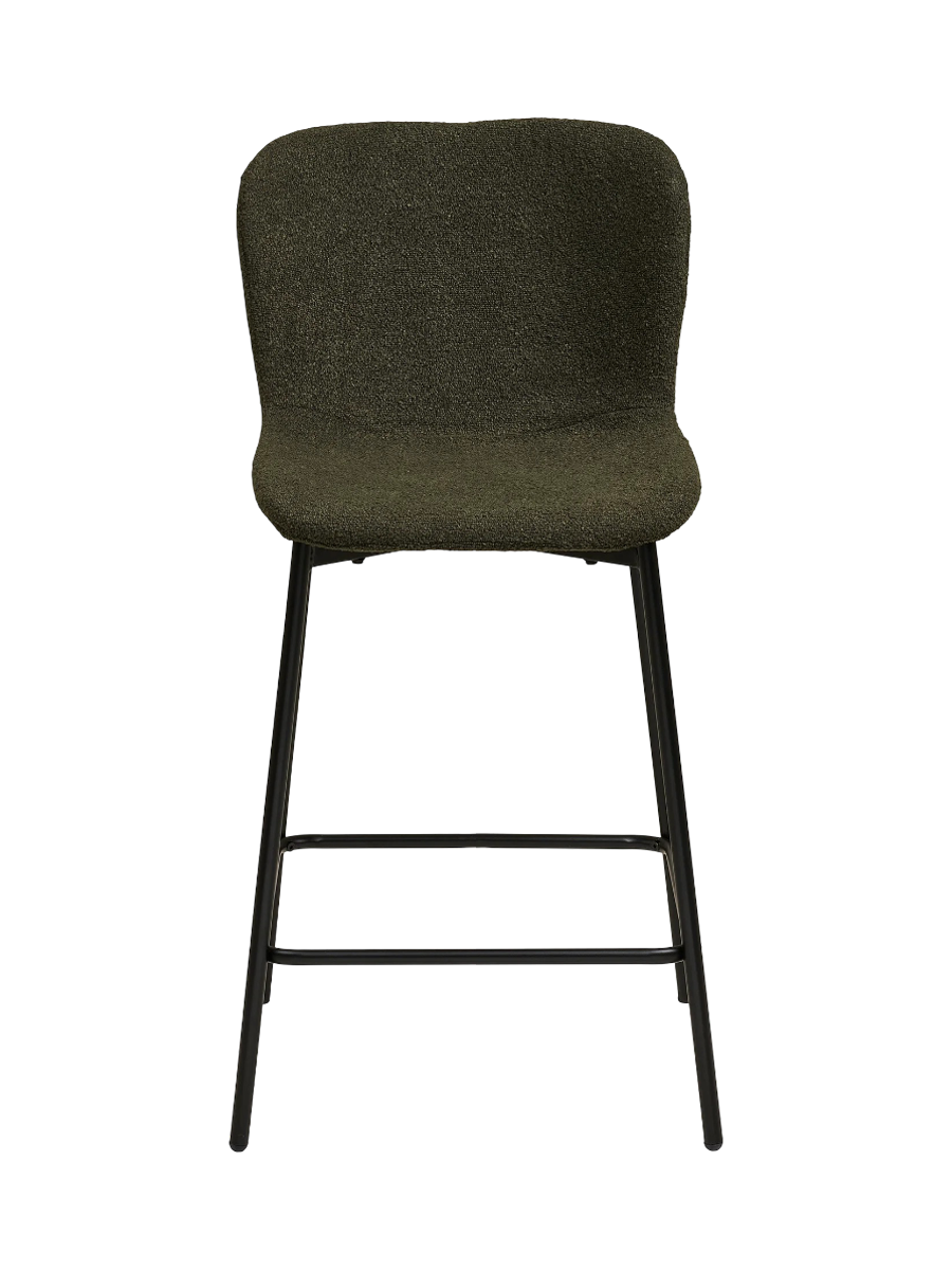 
Chaise de bar design « Macedo » - Vert foncé