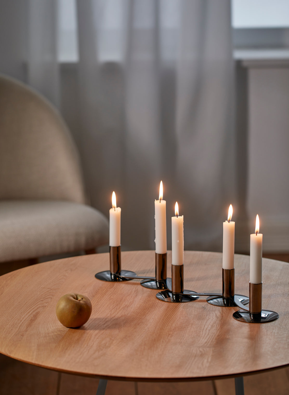 
"Quintet" Design Candlestick